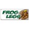 Signmission FROG LEGS BANNER SIGN sauteed grilled french battered deep fried food B-Frog Legs - alternate 1